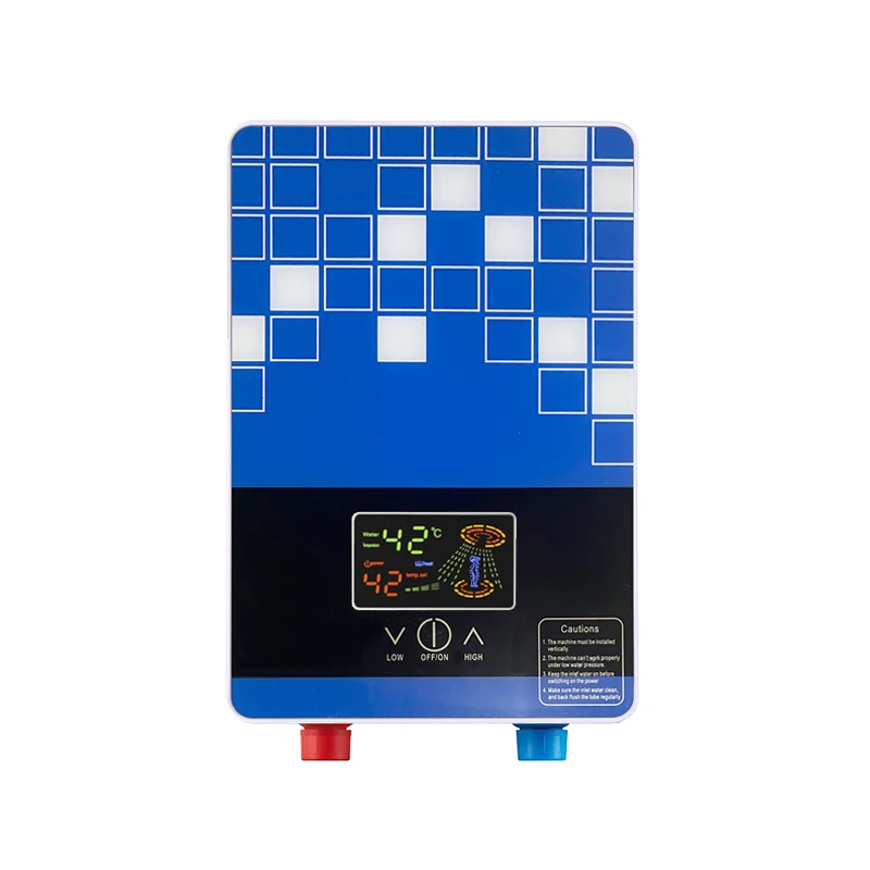 Top Selling electric water heater Instant Heating Brass Core Bathroom Electric Wash Basin Faucets With LED Display water heater