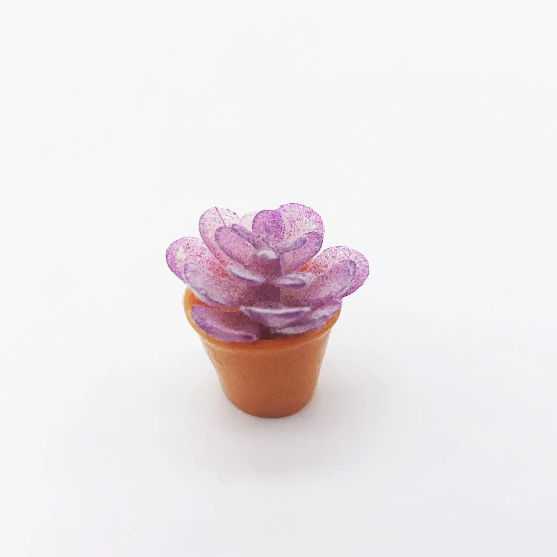 new product 2024 Dollhouse Accessories Mini Micro landscape decoration mini simulation flower succulent plant pot