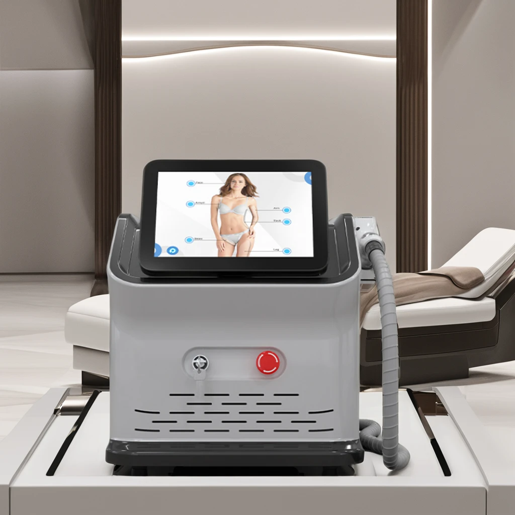 Medical Level Painfree Laser Diode 808Nm Portable Permanent Hair Removal Machine