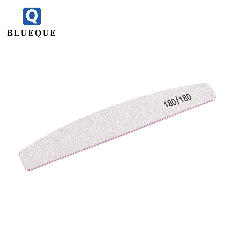 Professional Nail Files Double Sided Emery Board(100/180 Grit) Nail Styling Tools for Home and Salon Use