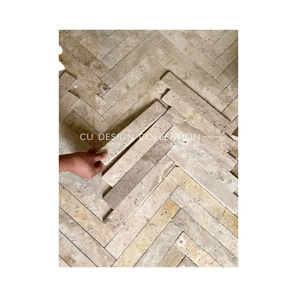 Травертиновая плитка для настенного покрытия