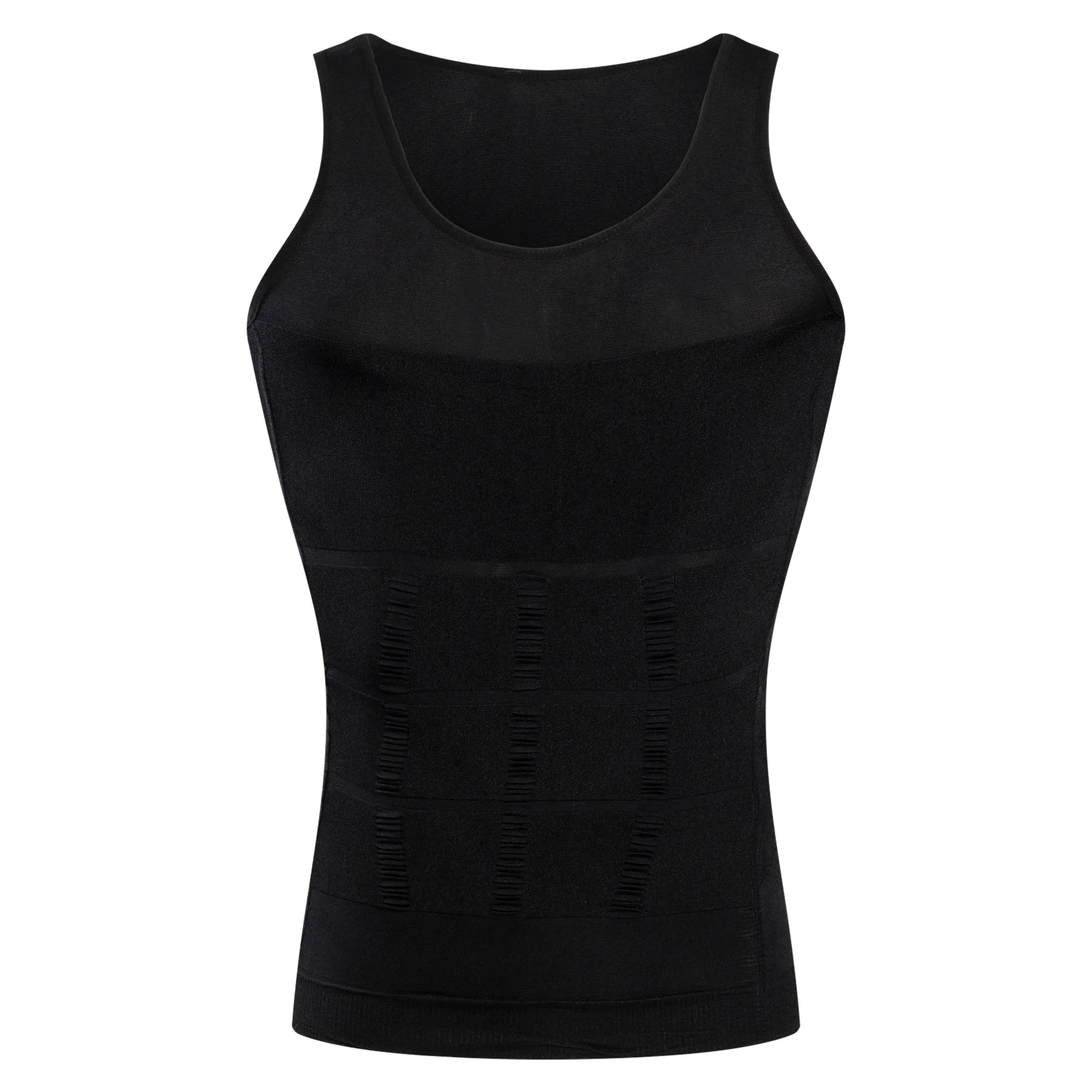  High Quality Men Compression Shirt Slimming Body Shaper Vest Tummy Control Shapewear Abdomen