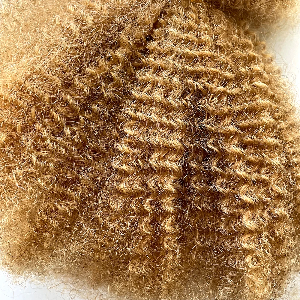 Wholesale Dreadlocks extensions bulk hair 100% human hair afro kinky bulk human hair for locs extensions