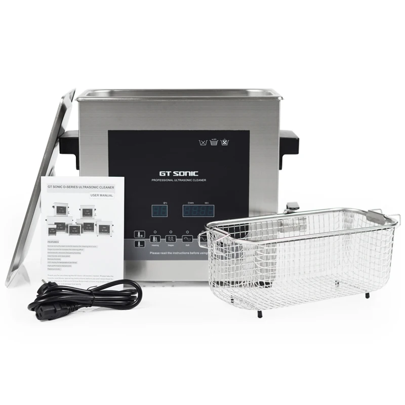 GT SONIC-D6 Industrial Ultrasonic Cleaner for Cleaning Engine Block Dish Basket Jewelry