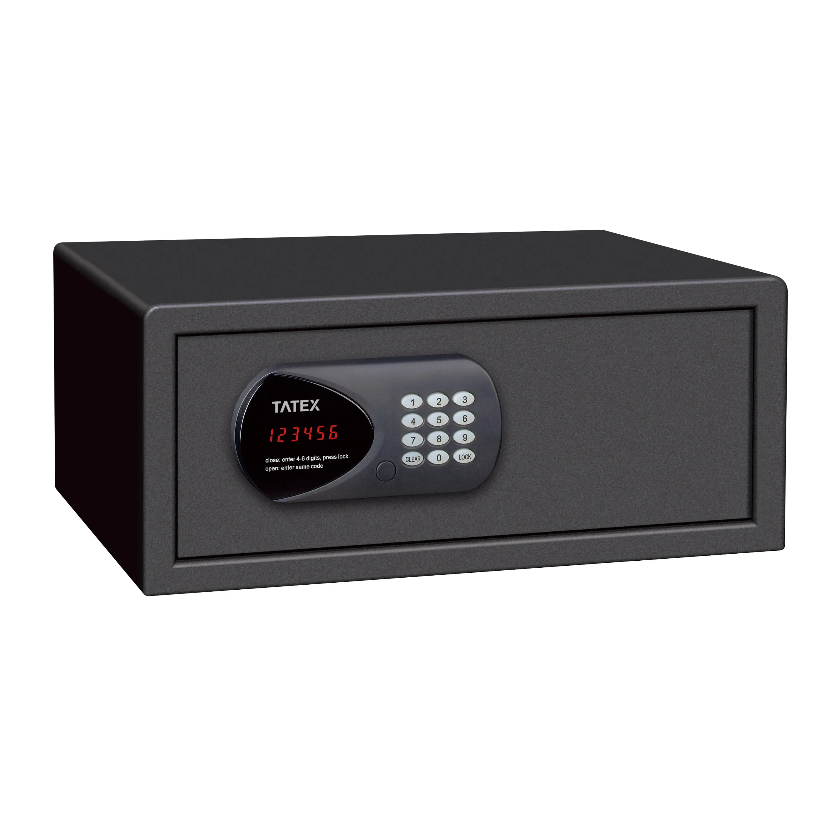 Laptop hotel safe box