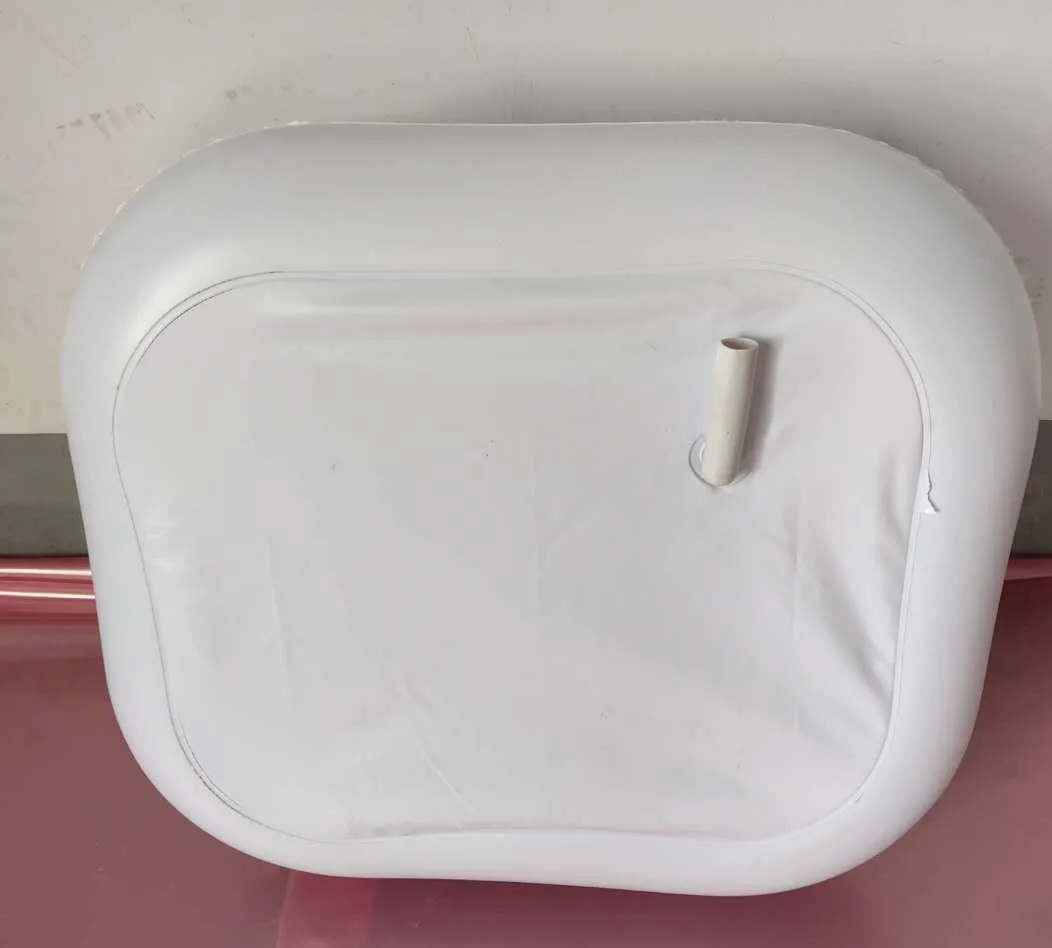 Disability aids PVC Inflatable hair wash basin portable hair wash basin shampoo basin