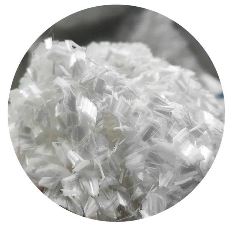 3D-6mm Высокопрочное синтетическое микро-волокно для бетона щелочестойкое полипропиленовое