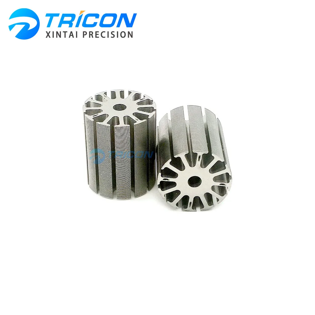Factory custom processing rotor chip production power tool motor 27.4mm DC rotor chip metal motor chip parts