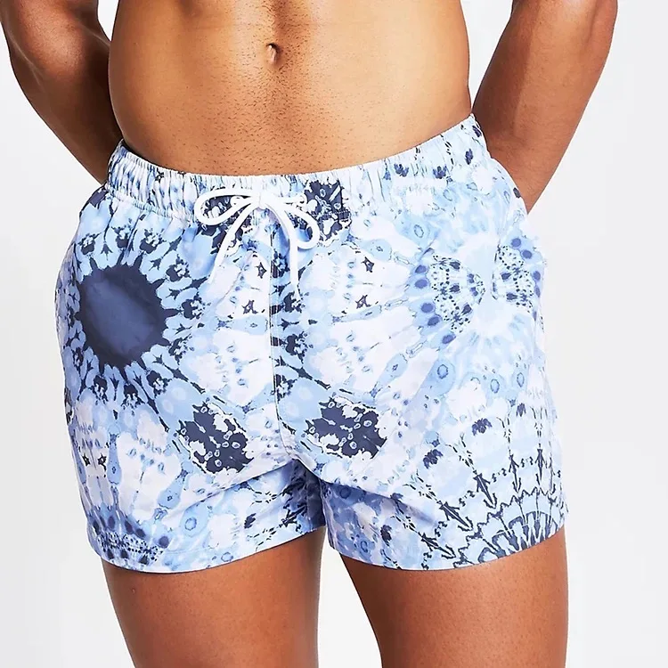 Wholesale Best Quality Board Shorts Swimwear For Men Swim Trunks Wave Printed Boardshorts Custom