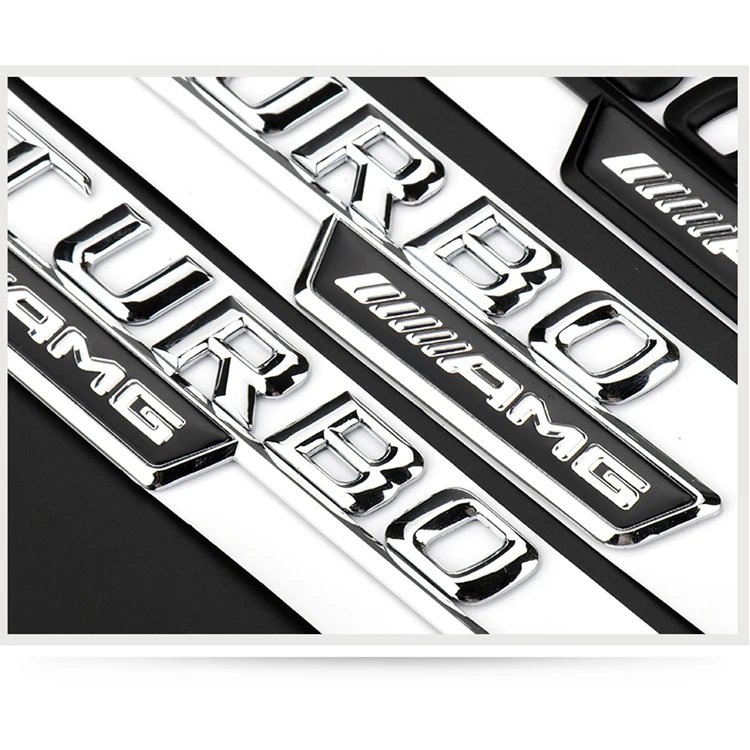 Metal Car Badge Double Sided Adhesive Auto Decoration Styling Emblem Sticker