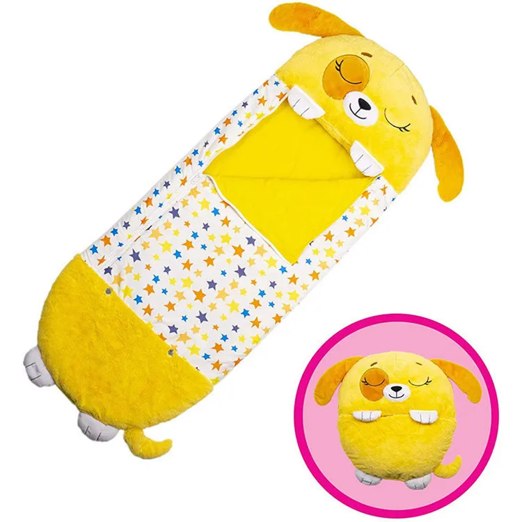 Lower price Lovely Plush Unicorn Children Sleeping Bag Pillow Sleep Sacks happy napper hot seller children hold pillow