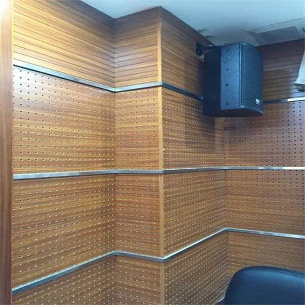 
Perforated MDF Soundproof Wooden Acoustic Panels 