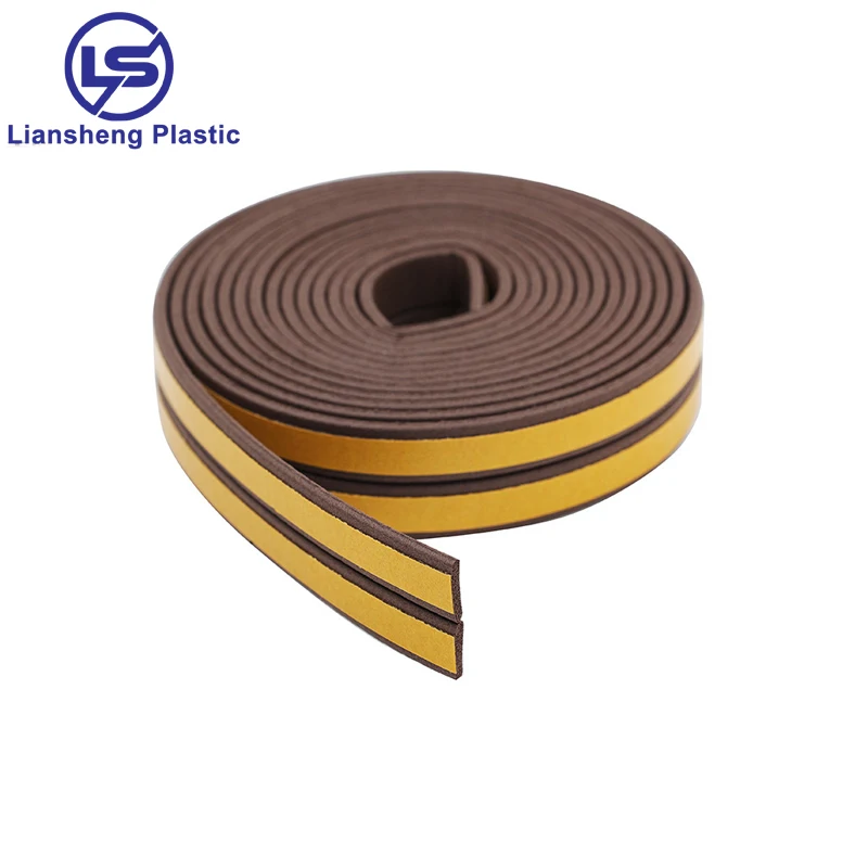 EPDM seal strip EPDM Foam Rubber Sealing Strip Adhesive Door Rubber Gasket