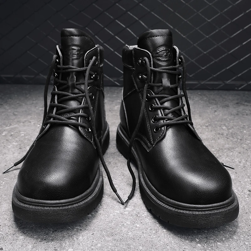 Мужская обувь с низким стальным носком, защитная обувь, водонепроницаемая, износостойкая и устойчивая к сжатию