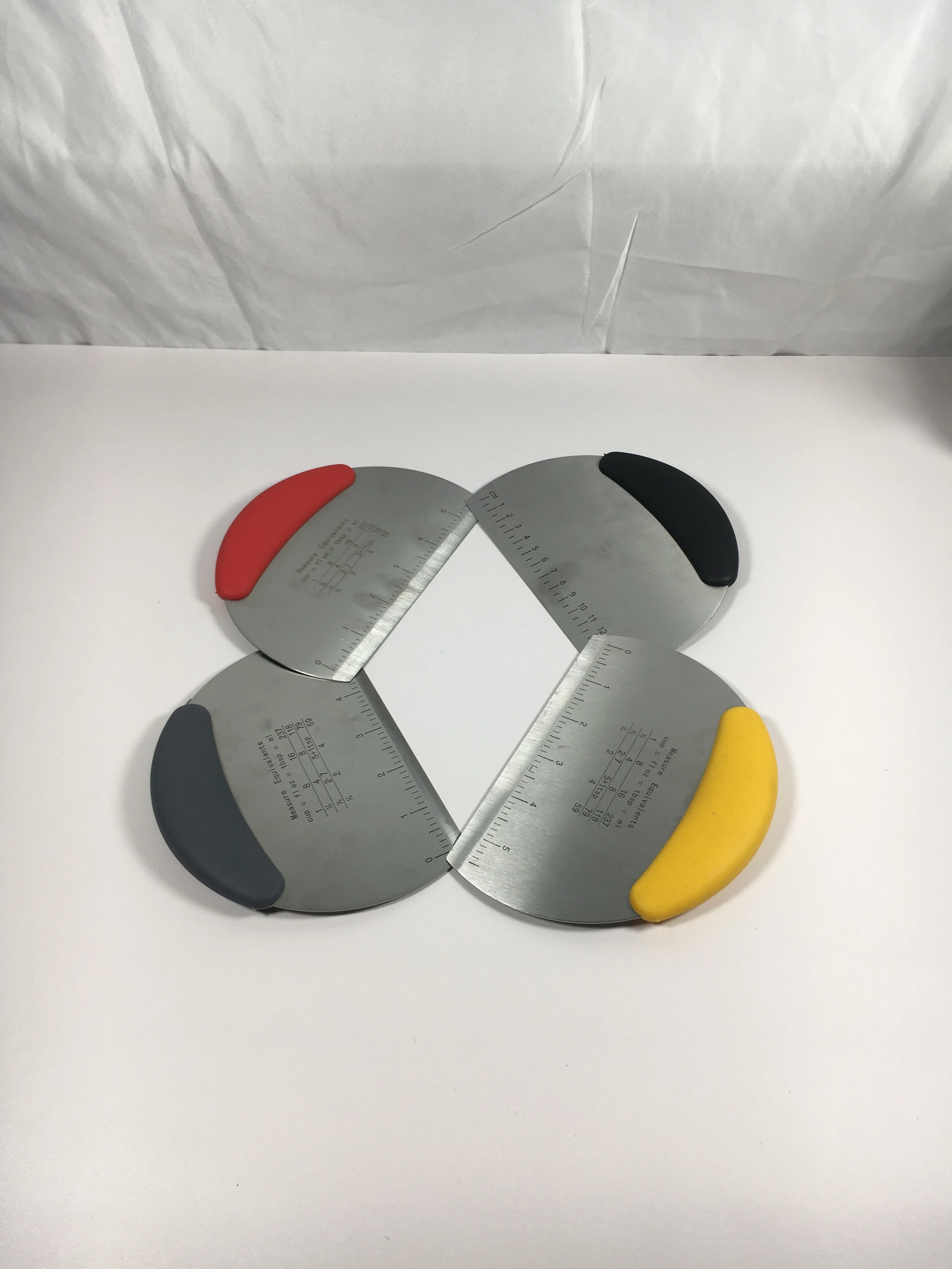 Multipurpose Stainless Steel Dough Scraper for Baking