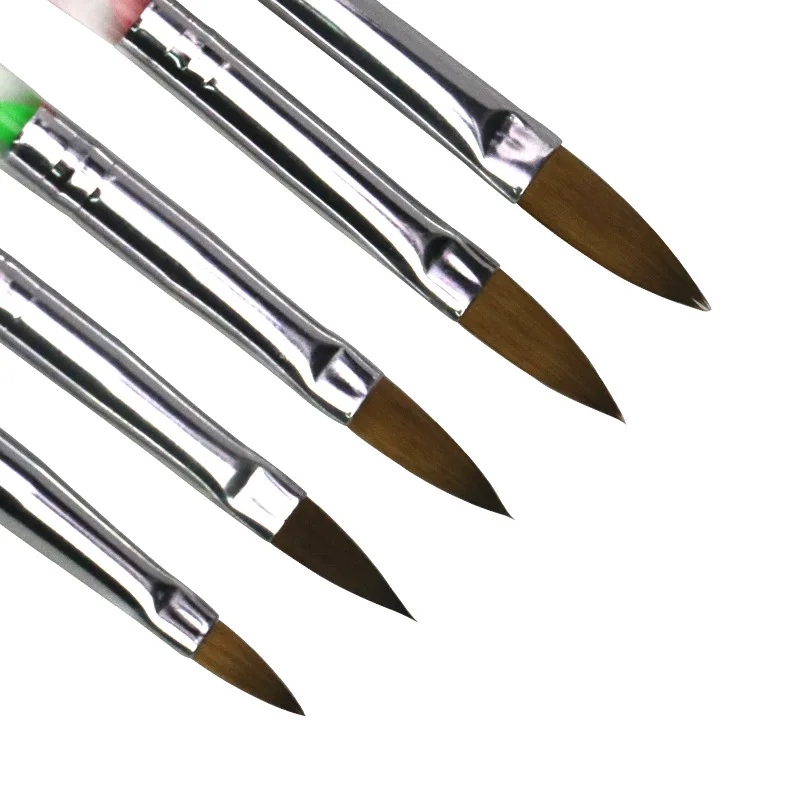 Jieniya high quality 5pcs Acrylic Nail Art Carving Pen nail art Brush 3D brush