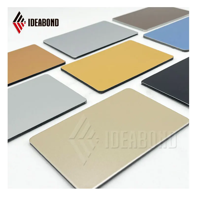 4mm PVDF PE Coating Wall Cladding Exterior Sheet Metal Aluminum Composite Panel ACP Sandwich Panel Prices