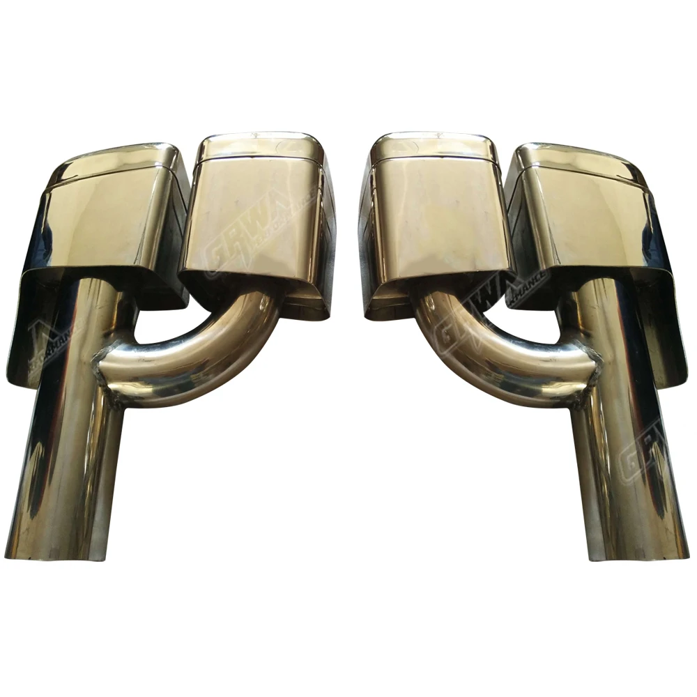 New Style hot sale Stainless Steel Dual Exhaust Muffler Pipe Tip for W212 E63 AMG