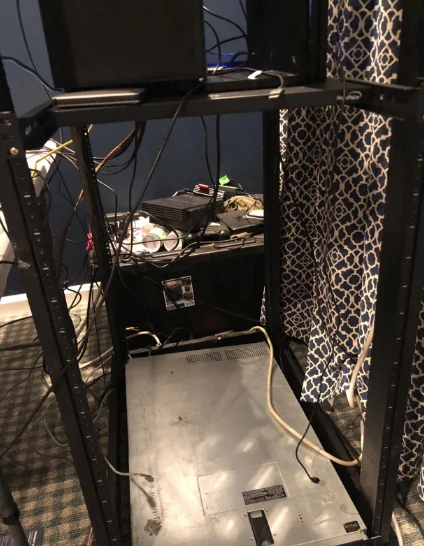 2U Vertical Rack Rails Kit Heavy Duty Server Rack Mount Rails