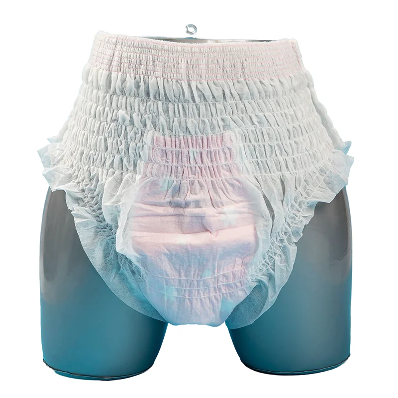 hot sale wholesale lower price oem thick feel free unisex adult diaper pants high absorbent good quality ecological adult diaper