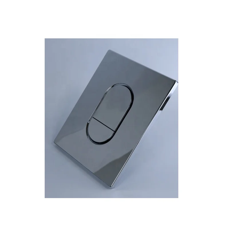 Hidden Tank  ABS Plastic Chrome Dual Flush Plate Push Panel Button 38844 Arena Cosmopolitan Plate
