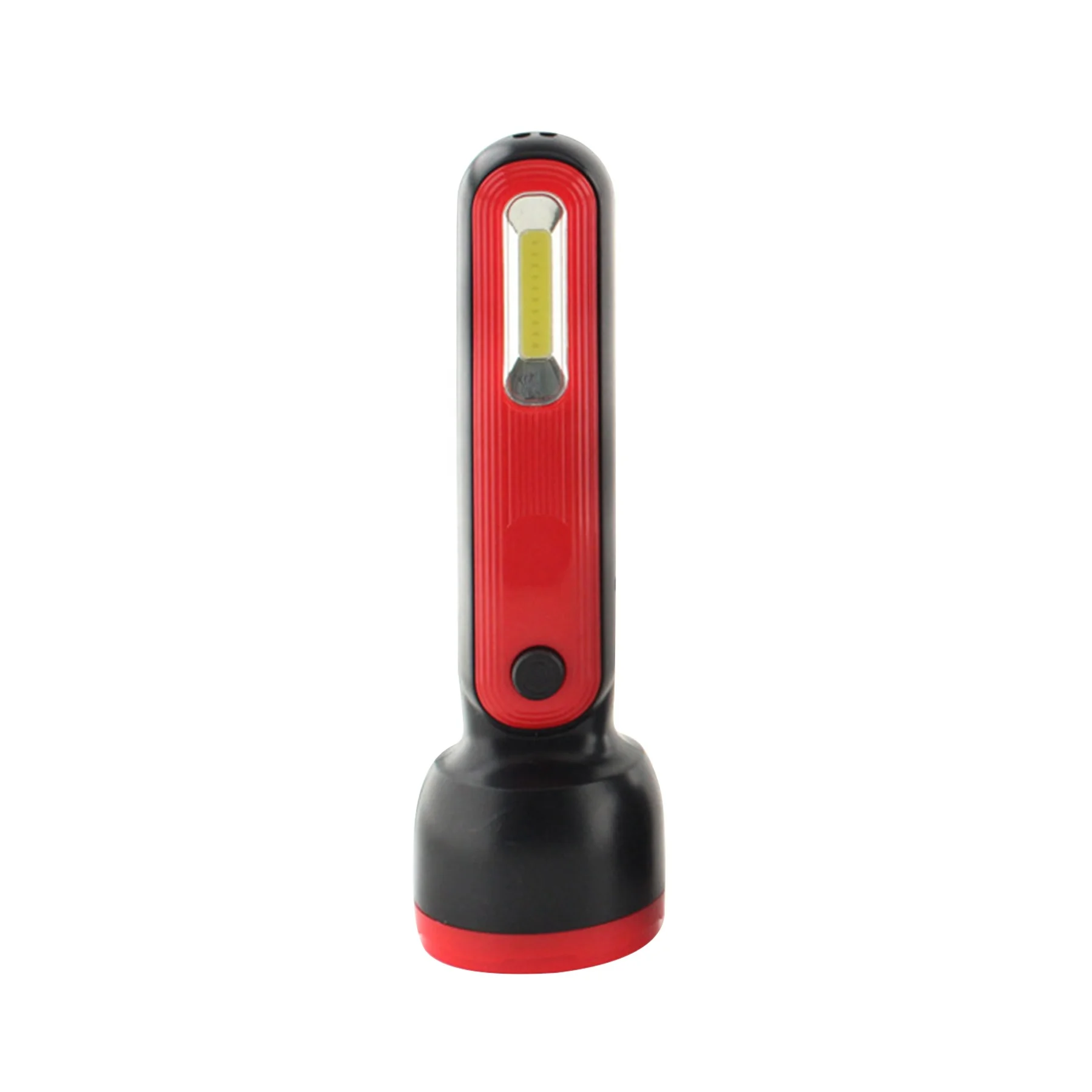 Custom Logo Outdoor Best Cheap Price Torch Light Side Emergency Rechargeable Torchlight Plastic Camping Light LED Flashlight