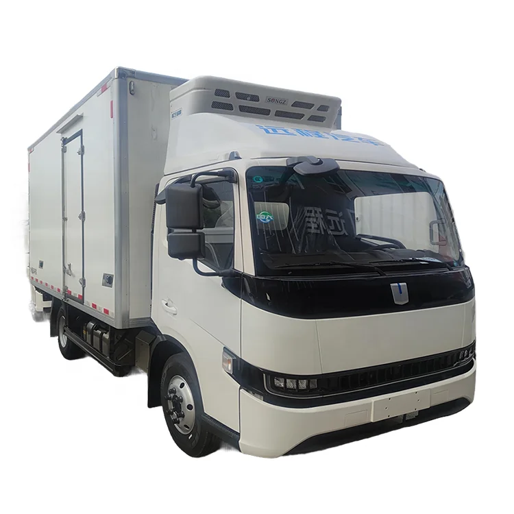 Geely FARIZON H8E 240Km Distance Range 5Ton Refrigerated Truck with CATL 101kWh Battery for Food Transportation