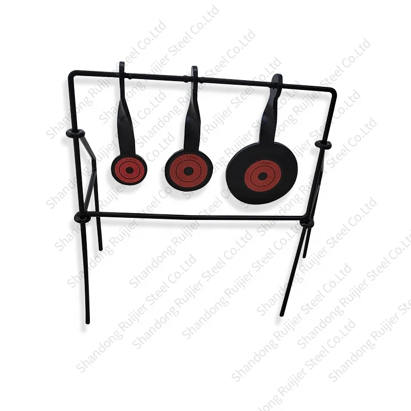 Outdoor Strike Metal Triple Spinning Particle Target Shooting Hunting Target Shooting Accessories