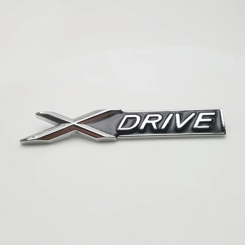 Factory wholesale custom metal car brand logo label and chrome electroplating auto car metal car stickers