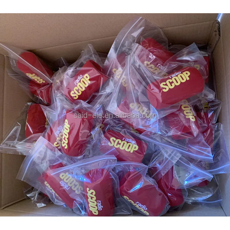 Shu re SM7B mic foam windsocks for broadcasters vloggers Studio MV7 microphone windscreens channel logo printed.