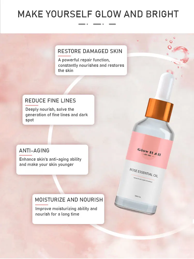 
Competitive Price Rose Vanilla The Most Essential Oil For Skin 100% Pure Natural Essential Oils 