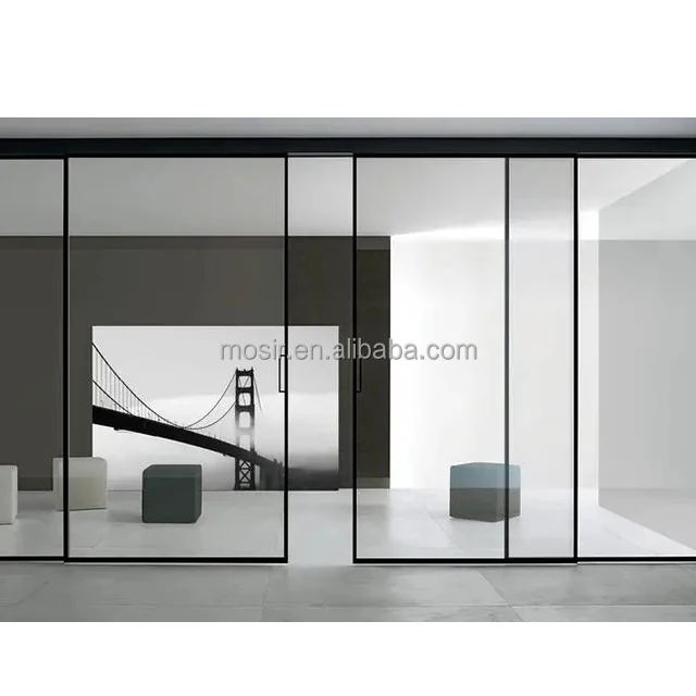 Sliding Door Flush Sliding Door System Framed Sliding Door Arrival Energy Efficient Aluminum Low-e Glass New Waterproof Double