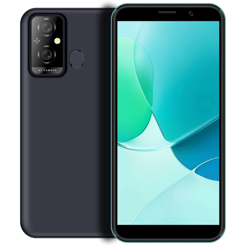 Factory price OEM smartphone Android 12 6 inch screen smartphone SC9832e Quad Core 4G unlocked smartphone