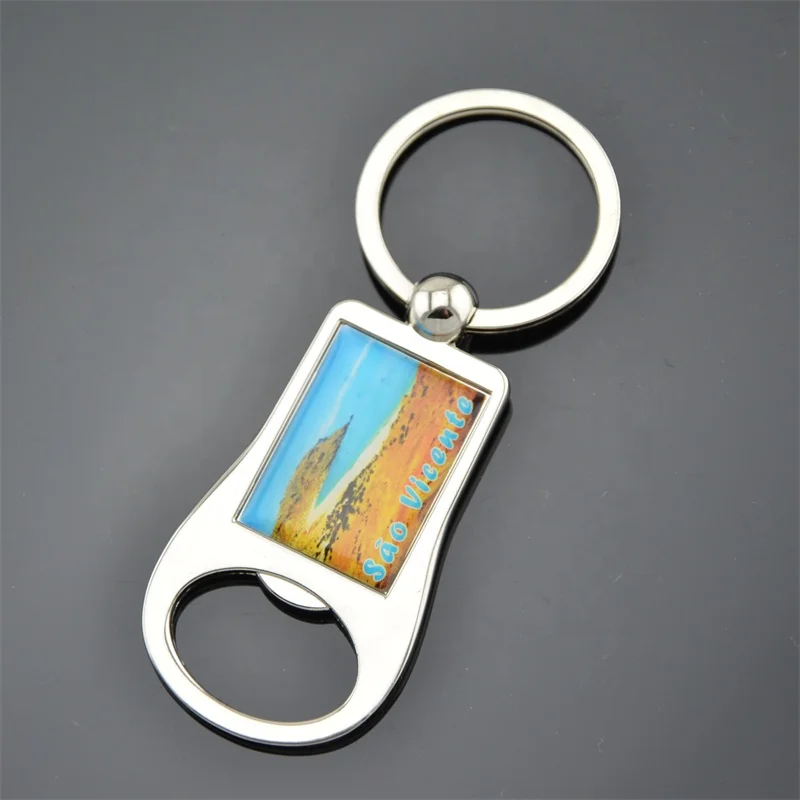 high quality multional mobile phone holder bottle opener keychain with epoxy logo