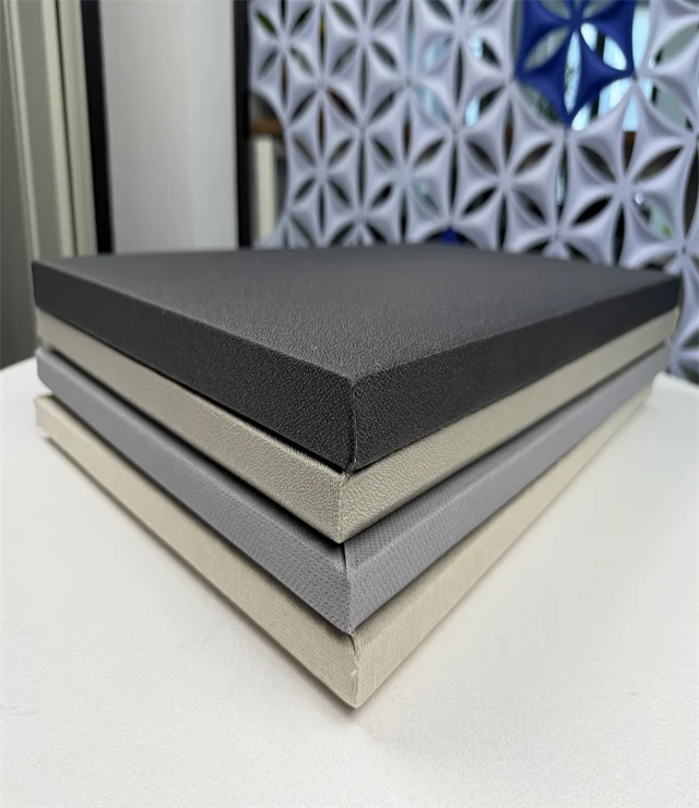 New Simple furniture style fabric Cinema Sound Absorbing Materials Insulation Wall Soundproof Fabric acoustic panel