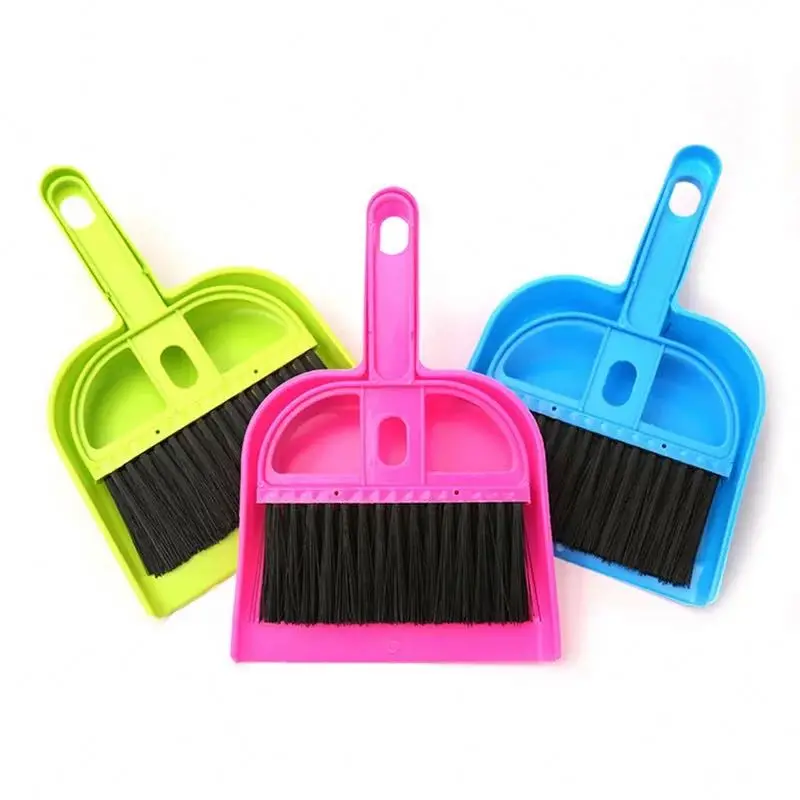Mini Desktop Sweep Cleaning Brush Small Broom Household Dustpan Set Wholesale Price Keyboard Sweeper Drop Shipping