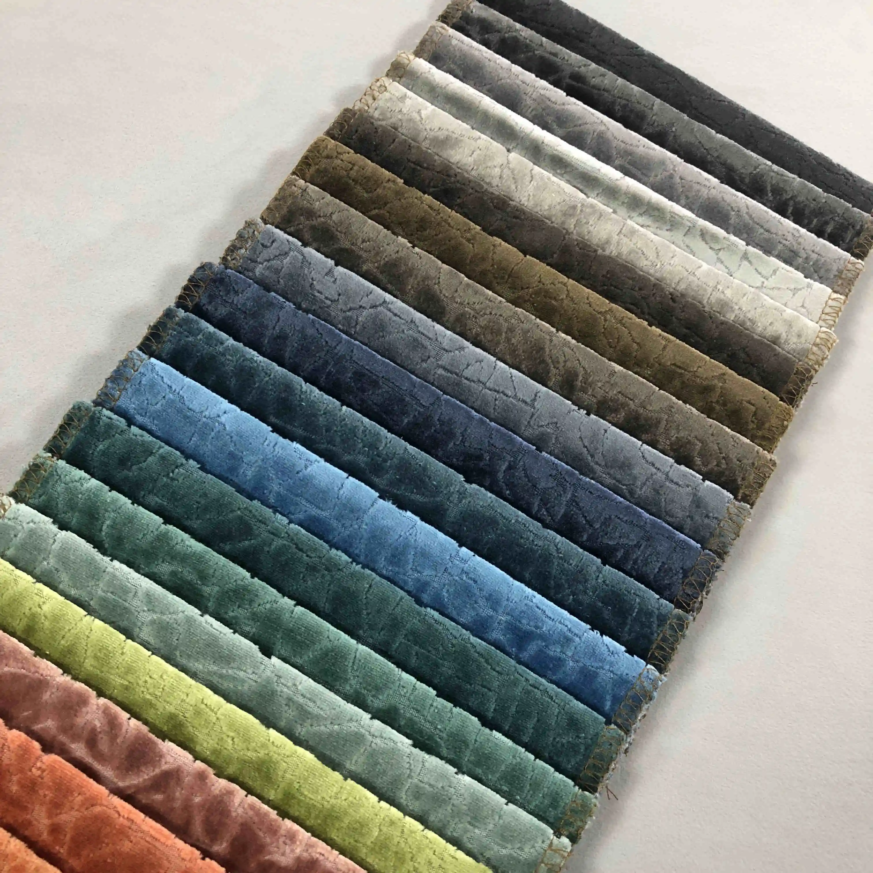 Wholesale Textile Velvet Sofa Cover Fabric For Upholstery Cut Pile Velvet Seat Cover Fabric