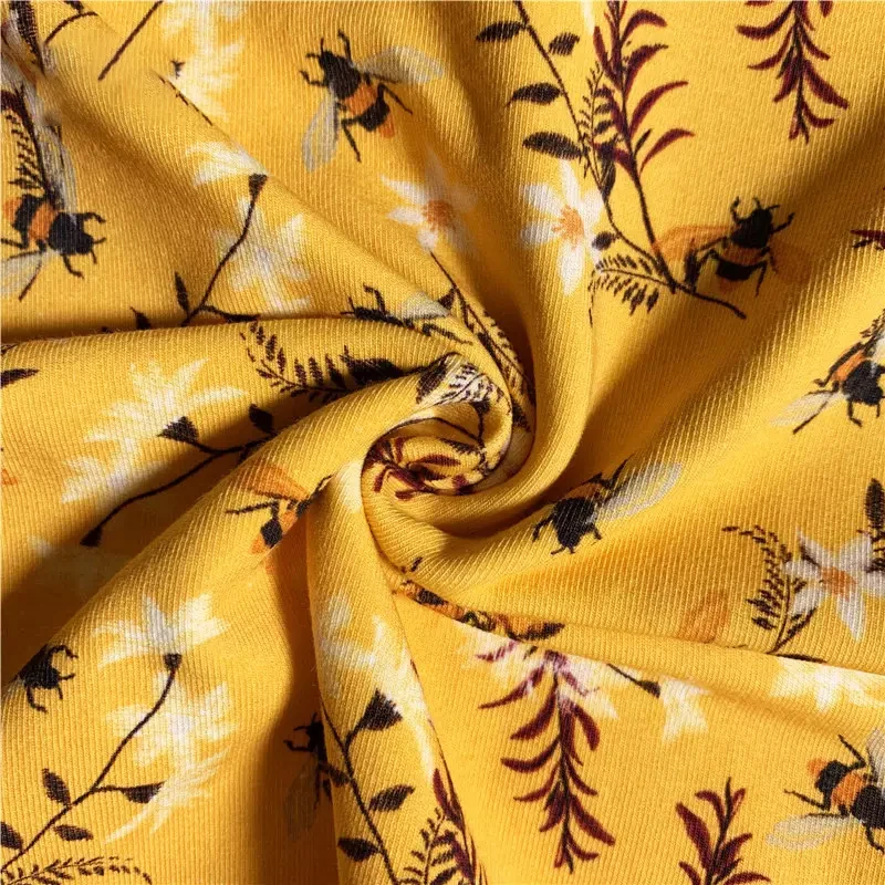 Good Price Soft Reactive Printing Jersey Organic Cotton Spandex Fabric For Baby Knitted Clothing Soft Bedding