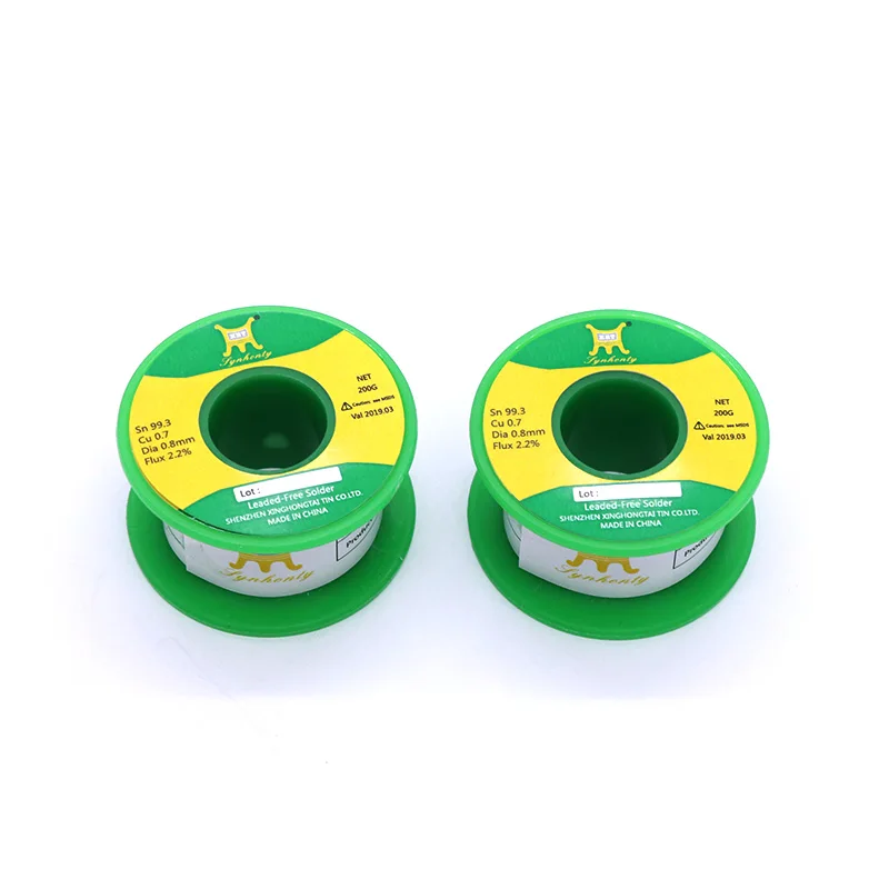 ROHS SGS 500g lead free solder wire 0.8mm custom