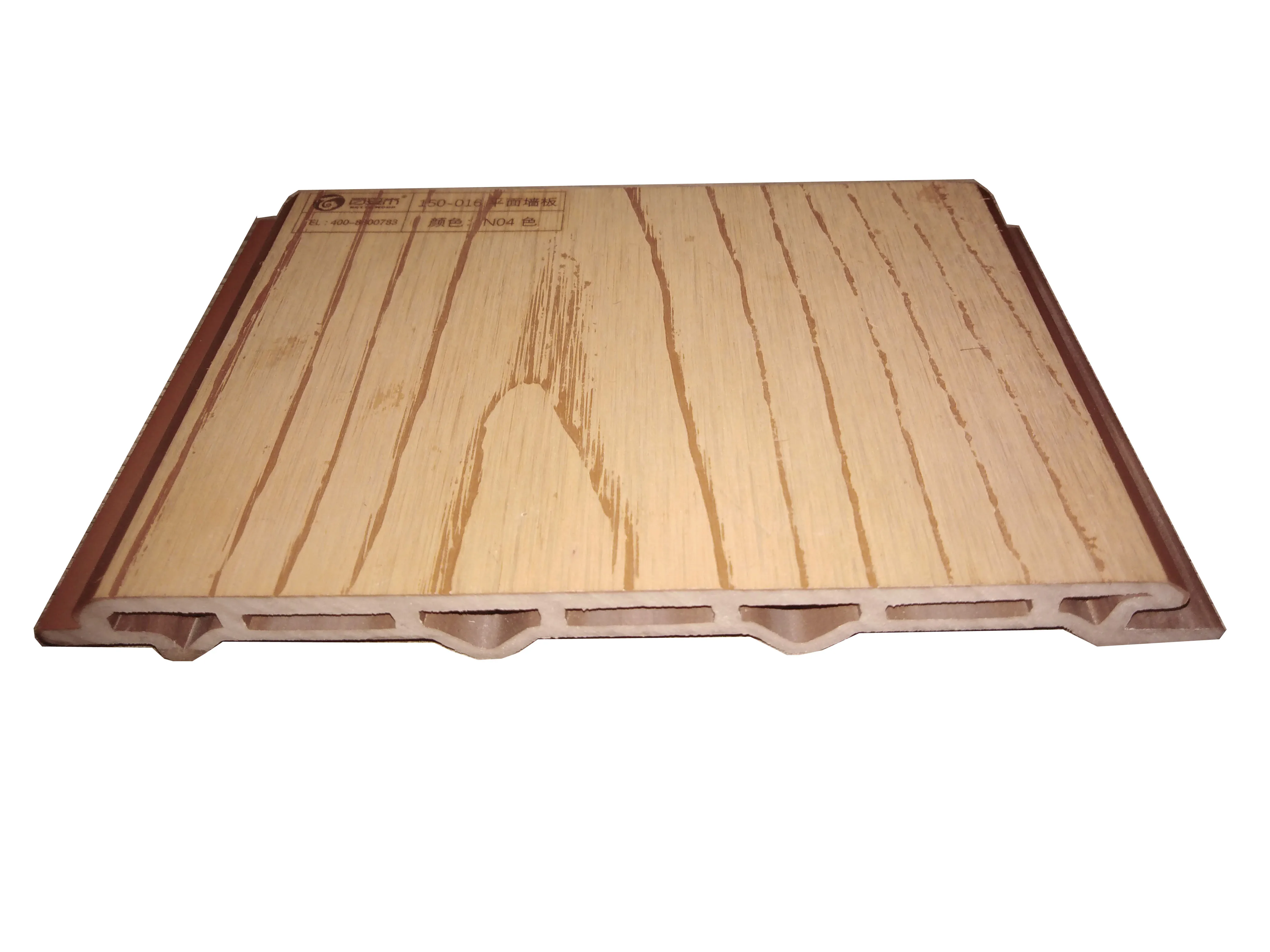 European Design UV Resistance Fireproof Exterior PVC WPC Cladding