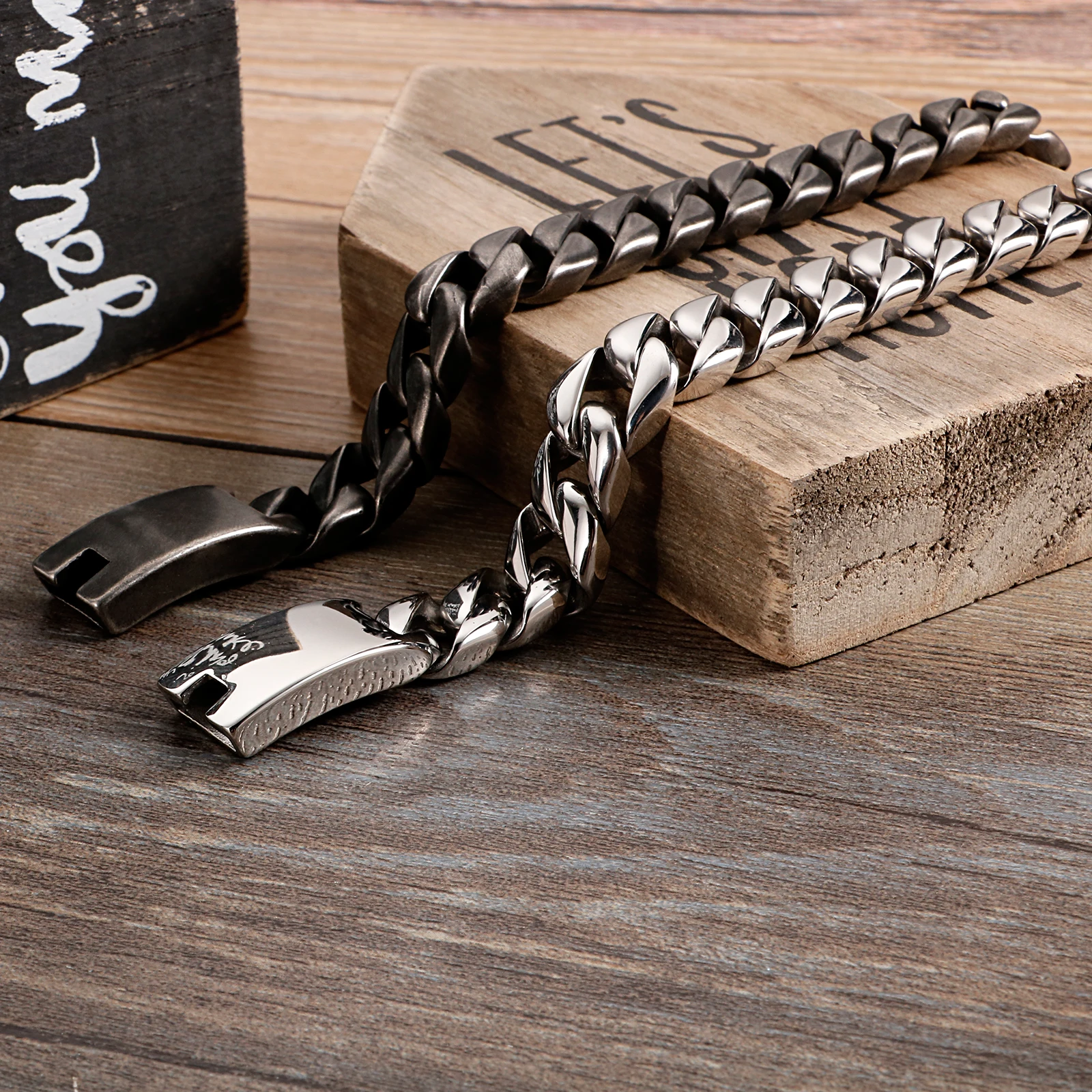 KALEN wholesale men bangle cuff 316l stainless steel bracelet for boys