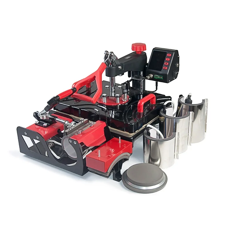 Freesub 8 in 1 heat press machine T-shirt heat press machine for t shirt hat cap mug P8100-8