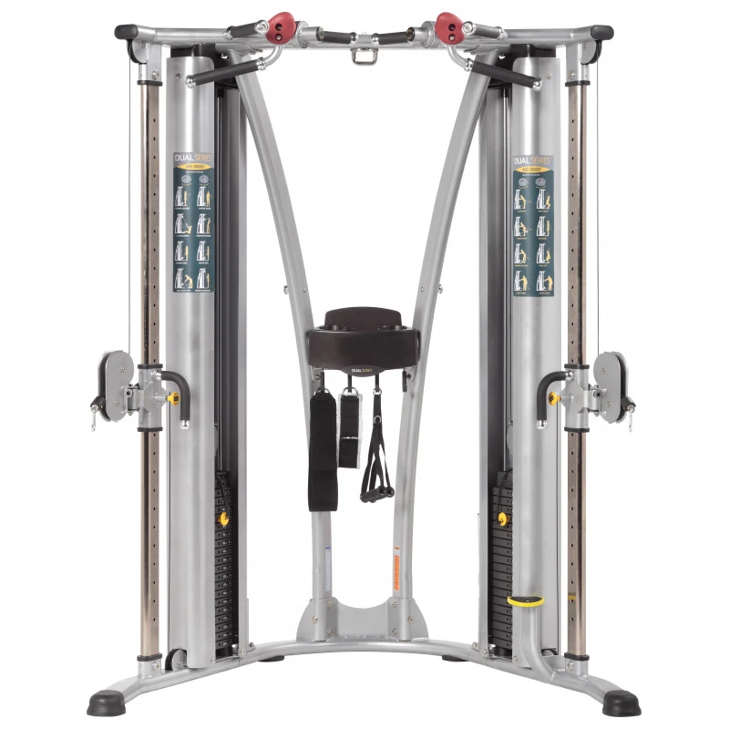 Factory Direct Supply Multifunctional Strength Gym Equipment Pin Load Selection Dual Pulley Cable Functional Trainer