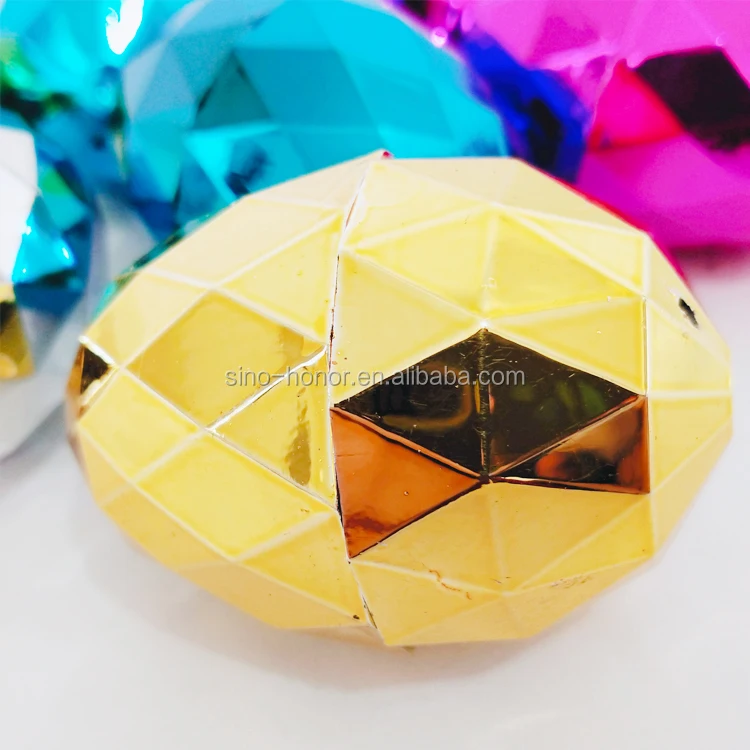 glitter decoration plastic easter egg