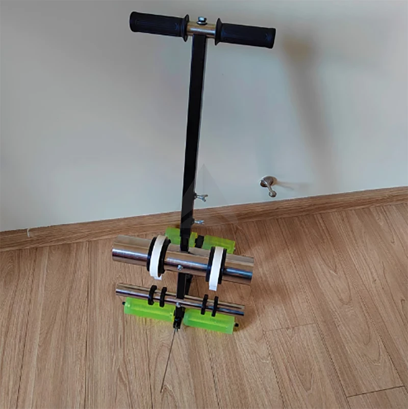 Manual Court Tape Machine Turning Floor Line Marking Tool Playground Basketball Court Tape Marking Machine