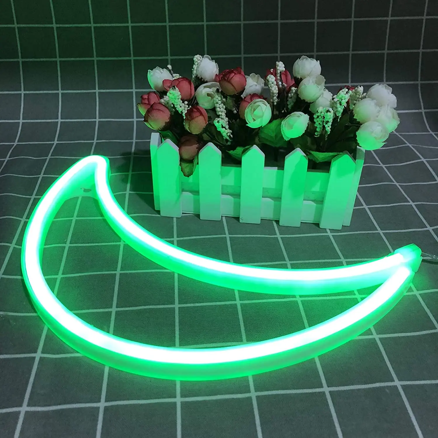 
Amazon hot sale led acrylic neon lights star Moon cloud shape decorative lights for Room Restaurant Bar Party Christmas 