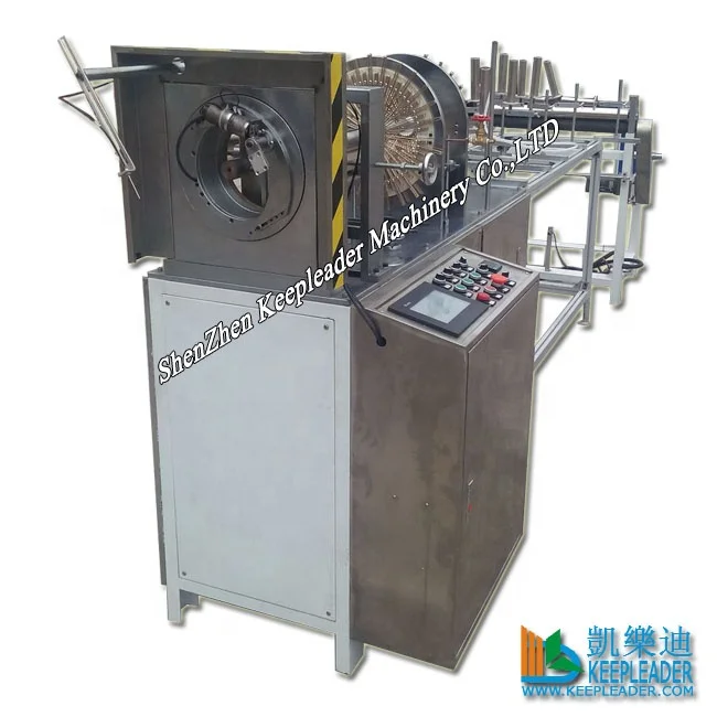 Plastic Cylinder Gluing machine of Plastic Cylindrical Box Forming Equipment for Round Thermal Container Boxes Cementing Device