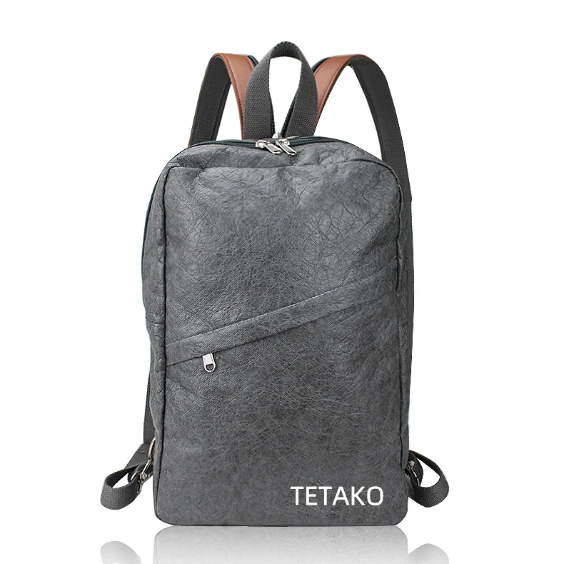 Custom Logo Eco Friendly Waterproof Business Travel Sport Casual Premium Tyvek Backpack