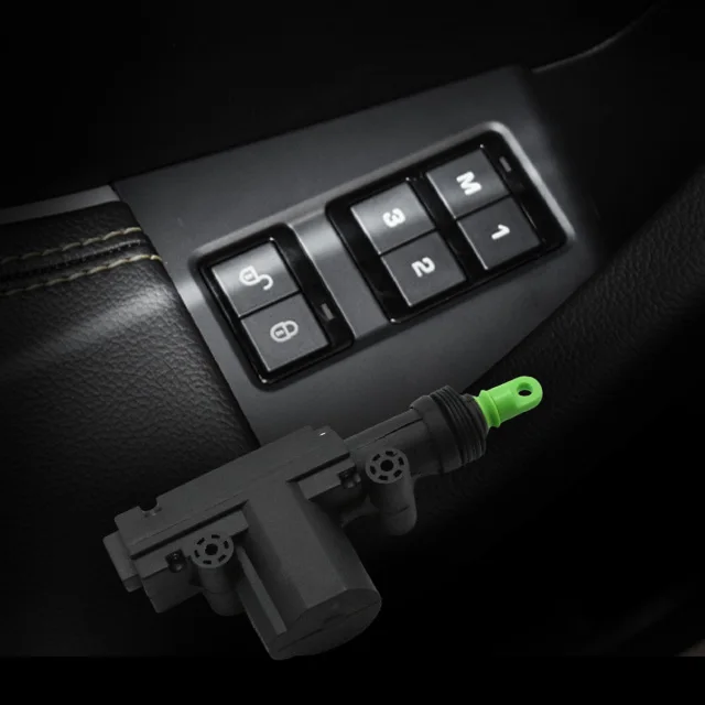 Promata Car Lock Kit Universal DC 12V/24V Auto Electric Central Locking System with 4 Actuators