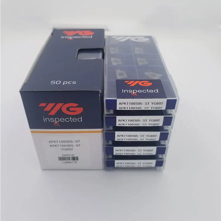 APKT100305-ST YG602 Hot sale original YG carbide insert